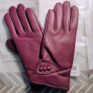 NWT Magilink Sheepskin Leather Gloves